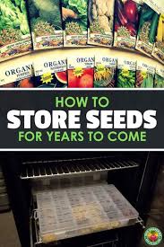 Do not make things any. Storing Seeds How To Preserve Seeds For Years Epic Gardening How To Store Seeds Seed Saving Storage Seed Storage