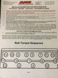 arp main stud instructions the truck stop