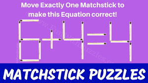 For many people, math is probably their least favorite subject in school. Matchstick Math Puzzles For Kids To Challenge Your Brain