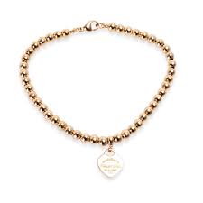 4.5 out of 5 stars. Special Offer Tiffany Bead Bracelet Rose Gold Heart Up To 69 Off