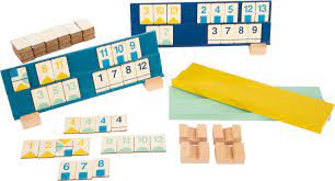 Dentro de la caja (depende un poco del juego que tengas, pero siempre es muy parecido) encontrarás: Juego De Numeros De Rummy Juegos De Mesa Puzles Y Juegos Juguetes Small Foot