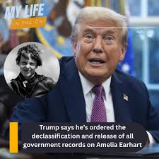 President Trump says he has ordered all government records