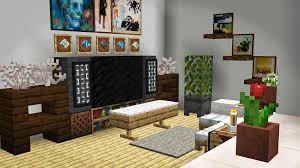 Minecraft Indoors Interior Design Cozy Living Room Youtube In How To Make A Moder Living Room In Minecraft Cozy Living Rooms Minecraft Modern House Designs