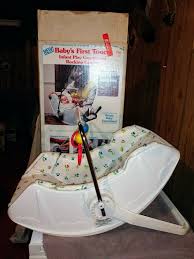 Vintage Kolcraft Babies First Touch Infant Play Center And Rocking Carrier Seat Kolcraft Baby Play Vintage Baby Gear Baby Memorabilia