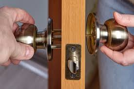 There are five ways to unlock the privacy locks found on bedroom and bathroom doors. Premium Photo Repairing Of Door Knob With Latch And Lock Using Screwdriver