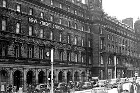 New Street Station And The Queens Hotel 24 5 1965 Before It Was Demolished A Birmingham Post Picture Birmingham England Birmingham City Birmingham City Centre