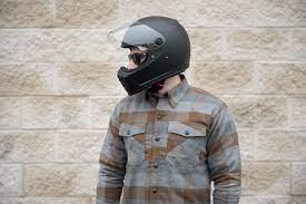 Biltwell Lane Splitter Helmet Flat Black Lane Splitter Helmet Bike Gear
