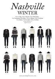The hottest day in january 1975 was 29 january when the temperature reached 75.9°f. What To Wear To Nashville In The Winter Outfits For Travel What To Wear To Nashville Winter Travel Wardrobe Nashville Outfits