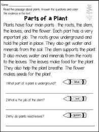 Plants Close Reading Passages Reading Passages Reading Comprehension Passages