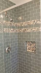 Ocean Glass Subway Tile Pebble Tile Glass Tile Shower Glass Shower