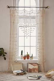 Rideau En Crochet Et Deco De Style Boho Chic Pour Interieur Ethnique Zuhause Diy Vorhange Ideen Zum Selbermachen Fur Zu Hause