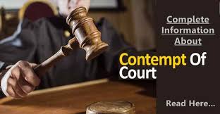 Essential for the judiciary to be protected from all sorts of evil likely to affect the administration of justice. Complete Information About Contempt Of Court
