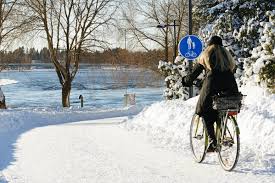 Austria, vienna city winter holidays skyline. Introducing Winter Cycling City Vienna Winter Cycling Blog