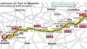 176 km parcours itinéraire horaire guide technique. Tour De France 2015 Aujourd Hui La Grande Boucle Chez Nos Voisins Le Mans Maville Com