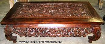 Maybe you would like to learn more about one of these? Wooden Carvings Furniture From Indonesia Wooden Table Wooden Console Table Furniture Coffee Table Wood Carved Table Coffee Table