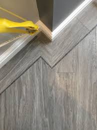Mitred Angles Around The Border Amtico Flooring Transition Flooring Hallway Flooring