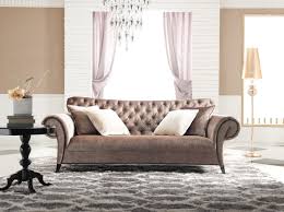 Rectangle coffee table tufted top sofa fabrics. Estacado Designer Velvet Sofa In Luxurious Tufted Mocha Fabric