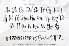 Find and download the best quirky fonts for your designs from ffonts.net. Messy Sunday Script Font By Birdesign On Creativemarket Script Fonts Messy Script