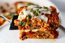 Martha Stewart S Baked Eggplant Aubergine Parmesan Recipe Baked Eggplant Parmesan Recipes Recipes