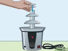 Even if your fountain has an internal heating element (most do), do not attempt to melt your chocolate in the fountain. How To Use A Chocolate Fountain With Pictures Wikihow