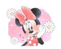 Minnie Mouse Cute Politeness Line Sticker Minnie Minnie Mouse Cute Love Gif