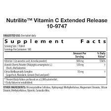 Those with a diagnosed vitamin c deficiency should take between 100 to 200 milligrams per day until blood levels are normalized. Nutrilite Vitamin C Extended Release Amway