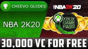Pc windows, xbox one, android, ios, playstation 4 and nintendo. Nba 2k20 30 000 Vc For Free Xbox Game Pass Youtube