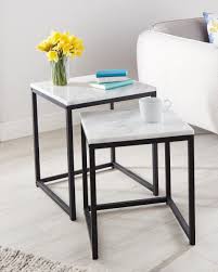 Marble Nested Tables Marble Top Coffee Table Table Nesting Tables