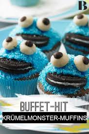 Krumelmonster Muffins Rezept Nachtisch Essen Krumelmonster Muffins Kuchen Und Torten