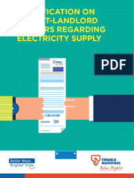 Cara mudah semak bil api (bil elektrik) masa pkp 2020. Tnb Vas Landlord Tenant Booklet 2016 Leasehold Estate Landlord