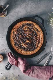 Dark Chocolate Banana Bread Cookie Skillet Recipe Banana Bread Cookies Chocolate Banana Bread Skillet Cookie