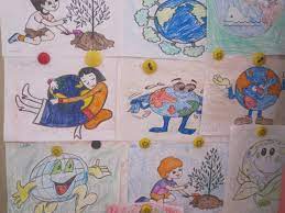 Earth day kids стоковые векторы и лицензионные иллюстрации. Den Zemli Fotootchyot Vospitatelyam Detskih Sadov Shkolnym Uchitelyam I Pedagogam Maam Ru