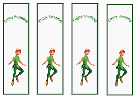 Birthday By Theme Peter Pan Disney Peter Pan Bookmarks