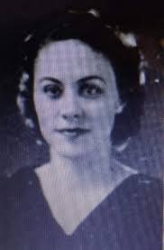 Alabama cheerleader Martha Witt Burleson Smith from Hartselle in the  Tuscaloosa News 80 years ago.