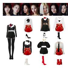 Fashion Set Clc Me No Black Dress Created Via Kpop Fashion Outfits Badass Girl Outfits Stage Outfits