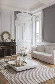 75 Inspirations Pour Decorer Un Appartement Haussmannien Parisian Living Room Contemporary Living Room Design Apartment Interior
