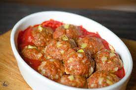 Spicy Three Meat Banana Pepper Meatballs Recipe Stuffed Banana Peppers Stuffed Peppers Pork Sausage Recipes