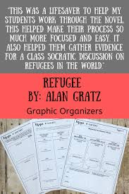 Refugee By Alan Gratz Graphic Organizers In 2020 Gratz Middle School Writing Middle School Reading