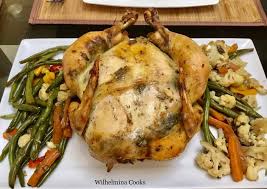 Alternatively, for a meat free version, roast long wedges of butternut squash and aubergine with the sliced onions. Recipe Of Speedy Roasted Chicken With Vegetables Chicken Recipes Cf