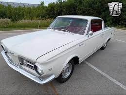 Image result for White 1967 Barracuda
