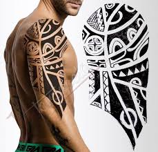 Principales diferencias con el tatuaje tradicional. Boceto Tattoo Maori Hombro Diseno Novocom Top