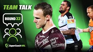 Rugby league star andrew fifita is in a critical but stable condition after suffering a serious throat injury on sunday. Nrl Teams Round 22 2019 Lists Late Mail Early Mail Casualty Ward