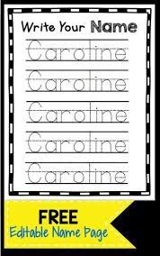 Preschool writing numbers worksheets are designed to introduce number recognition and counting for children in preschool. Learn To Write Your Name Freebie Keeping My Kiddo Busy Preschool Names Name Writing Practice Kindergarten Names