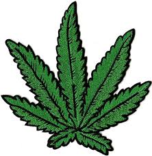 The drawing features a maple leaf, which is also the symbol of the canadian flag. Amazon Com Weed Leaf Patch Marijuana Hemp Bud Plant Iron Or Sew On Embroidered Patches Small 4 X4 By Nixon Thread Co Kitchen Dining