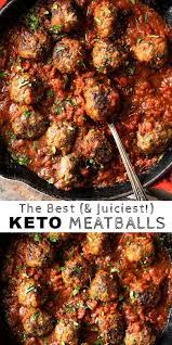 The Best Gluten Free Keto Meatballs Recipe Keto Beef Recipes Keto Meatballs Keto Recipes Dinner