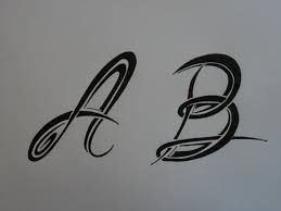 Dibujos De Letras Hechos A Lapiz Y Listos Para Descargarw
