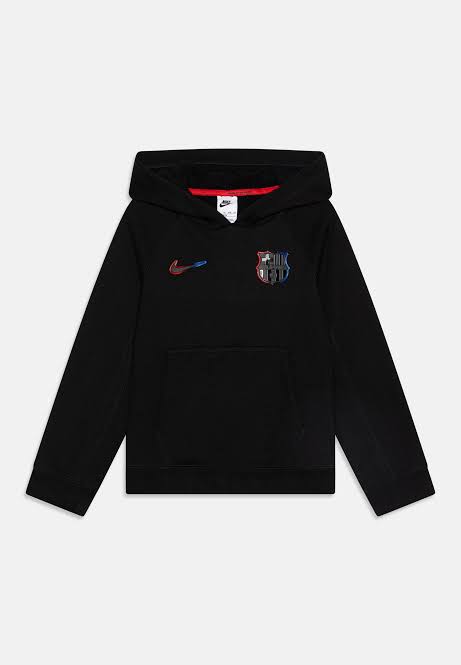 Pull à capuche Barcelone noir