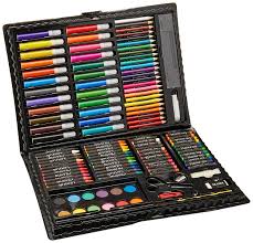 Amazon 120 Piece Deluxe Art Set Just 8 30 Reg 11 20 As Of 7 4 2018 9 24 Am Cdt Deals Finders Art Sets For Kids Art Set Drawing Supplies