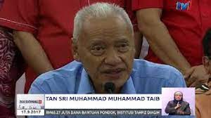 De la wikipedia, enciclopedia liberă. Tan Sri Muhammad Muhammad Taib Kembali Ke Pangkuan Umno 17 Sept 2017 Youtube