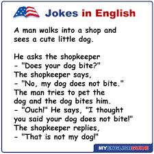 Jokes Dog My English Guide English Jokes Jokes Cute Little Dogs